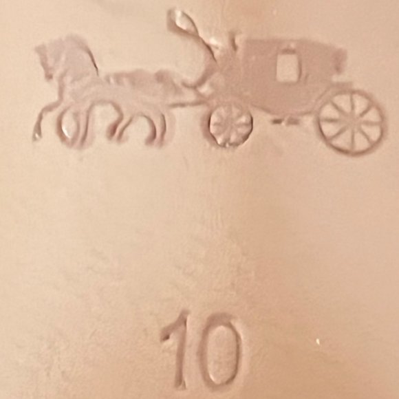 NEW! Authentic Coach Black leather Pump Shoes, Size 10B - Picture 12 of 12